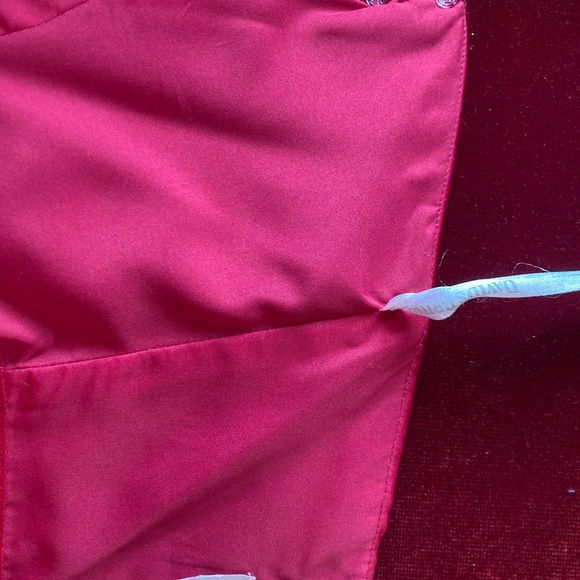 David’s Bridal | Women’s Red Strapless Formal Dress size 2 - Picture 12 of 17